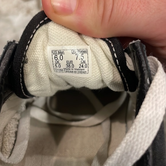 Black Platform Vans - Picture 6 of 6